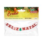 CORDAO FELIZ NATAL SHINE 90CM - Imagem 3