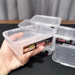 Pote Com Trava 270Ml Baixo Transparente - Imagem 3