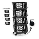 Organizador Quadruplo Giotto Preto - Imagem 2