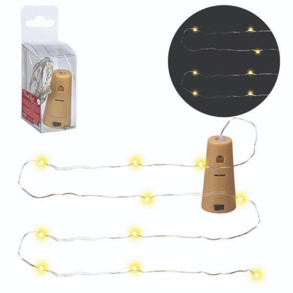 Fio De Luz Para Decoração 1 Metro 10 Leds