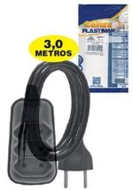 Extensao Baby 2P 3 Mts Preto