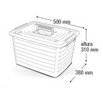 Container Organizador 35 Lts - Coleta Seletiva - Imagem 6