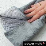 Pano Esfrega E Seca Microf Multiuso 2 Pc 29 X 29 Vermelho/ Cinza