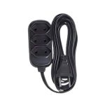 EXTENSAO BABY 2P 5 MTS PRETO - Imagem 3