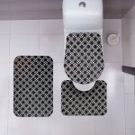 JOGO DE TAPETES PARA BANHEIRO ESTAMPADO SORTIDO - Imagem 2