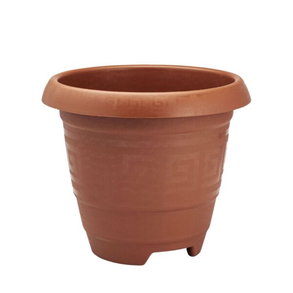 Vaso Redondo GG 15 Litros Terracota Plasmont - 29 cm de Diâmetro