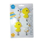 Kit 4 Ganchos - Plastico MG1755- 7892017102258 - Imagem 2