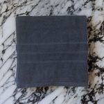 Toalhas De Rosto Profissional 100% Algodão - Preto, Branco - Imagem 3