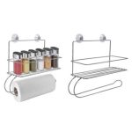 Porta Rolo E Condimentos C/ Ventosa - Imagem 2