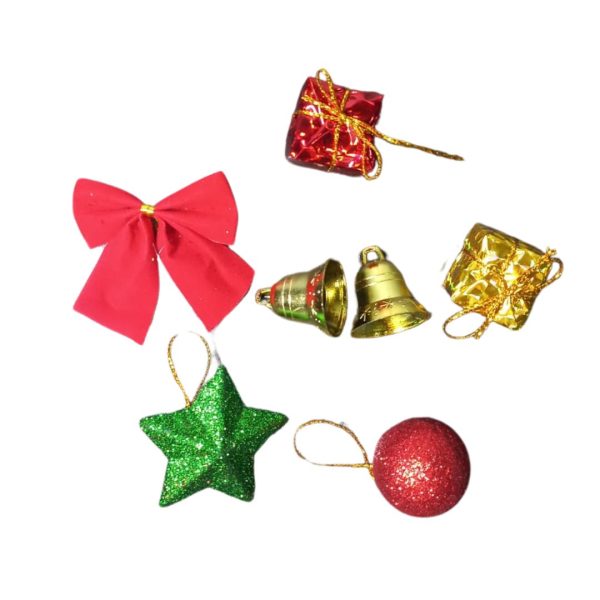 ENFEITE SORTIDO 9 PCS 3555N B