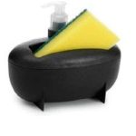 Porta Detergente E Bucha Preto - Imagem 2