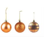Bola Tb Cristal 6Cm 6Pcs Bronz - Imagem 2