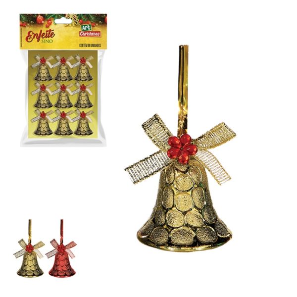 Enf Sino 2,5Cmx9Pcs Dourado