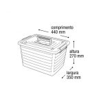 Container Organizador 30 Lts - Coleta Seletiva - Imagem 3