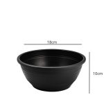 VASO REDONDO 1,5 LITROS - PRETO - Imagem 3