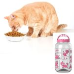 Pote Para Ração De Gato Com Alça De Plastico 3,6 L