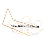 Suporte A Margarida 01 - 16 Cm Za - Imagem 2