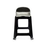 Banqueta Com Encosto Preta Coleta Seletiva - Imagem 3