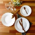 Prato Raso 25,5 Cms Opaline Petala Display - Imagem 2