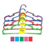 Kit 3 Cabide - Combate Colorido-Ref 0157- Utiliplas