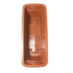 Vaso  Retangular G 7L- Terra Cota - Imagem 4