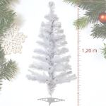 (5723) Arvore Natal Branca 1,20 180 Galhos - Imagem 6