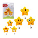 GANCHO ADES SMILE ESTRELA 3PCS