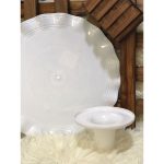 Boleira 26Cm Ondulada - Branco - Imagem 4