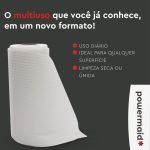 PANO ALTA PERFORMANCE - ROLO 58 PCS 20X21CM BRANCO - Imagem 4