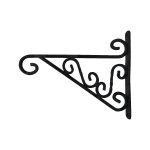 Suporte Para Pendurar Vasos Preto - Imagem 2