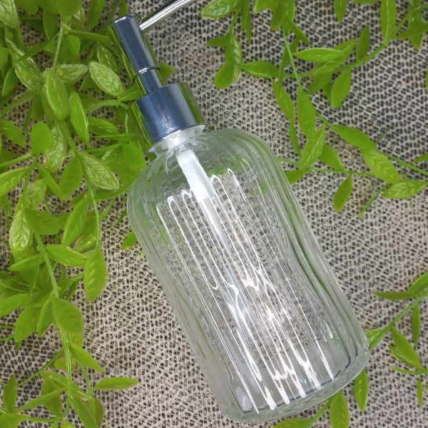 PORTA SABONETE LIQUIDO 430 ML CLEAR