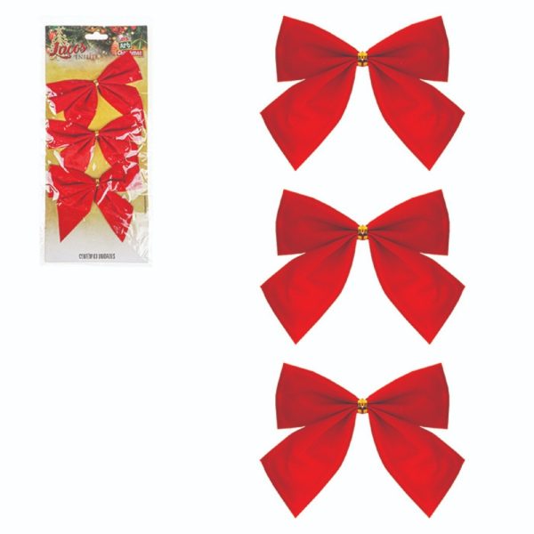 Laco Vermelho Com 3 14X11Cm