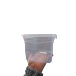 Pote Com Trava 2,2L Alto Transparente - Imagem 3