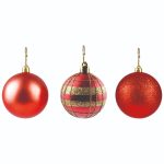 Bola Tb Cristal 5Cm 9Pcs Verme - Imagem 2