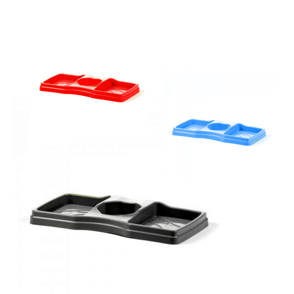 Porta Detergente E Bucha Com 3 Partes De Plastico