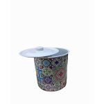 Lixeira Redonda - Azulejos - Imagem 2