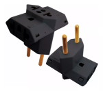 Adaptador T 3 Saidas Colorido Pino Dourado Maзico