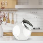 Pote Baleiro 2.5L Tampa Prata