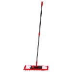 Mop Flat Chenile Tam Unico Vermelho/ Cinza Escuro - Imagem 3