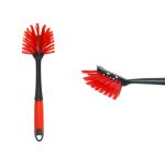 ESCOVA FACIL ALCANCE TAM UNICO VERMELHO/ CINZA - Imagem 2