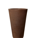 Vaso Coluna Redonda Cone  Polietileno Ref 078 58x36x36cm - Imagem 4
