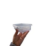 Pote Com Trava 460Ml Baixo Transparente - Imagem 3