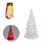 Arvore Plastica C/Luz 12X6Cm