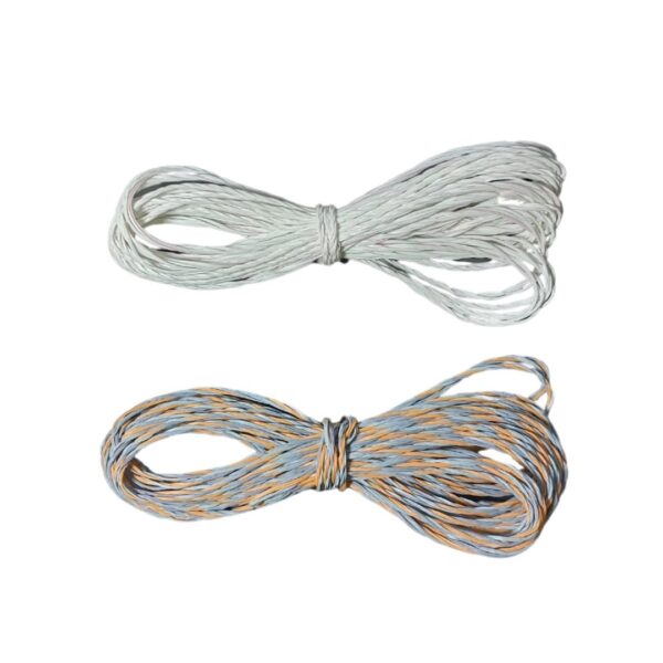 Kit 2 Cordas para Varal Nº5 em Nylon – 10 Metros Cada, Cores Variadas