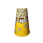 Pote de Pipoca 1L Plástico Decorado – Design Clássico POPCORN - Imagem 2