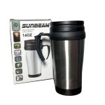 Caneca Térmica de Aço Inox 400 ml com Alça Anatômica e Tampa Rosqueável - Imagem 2