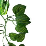 Pendente Artificial Jiboia Verde 90cm com 9 Galhos – Folhas em Formato de Coração - Imagem 2