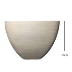 Vaso Quadrado Cônico Grande em Polietileno - 37cm (40x40cm) - Sem Furos - Ref. 072 - Imagem 4