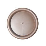 Prato para Vaso Rodoplast 22x22x3cm – Polietileno Injetado – Bege, Rose e Marrom - Imagem 3