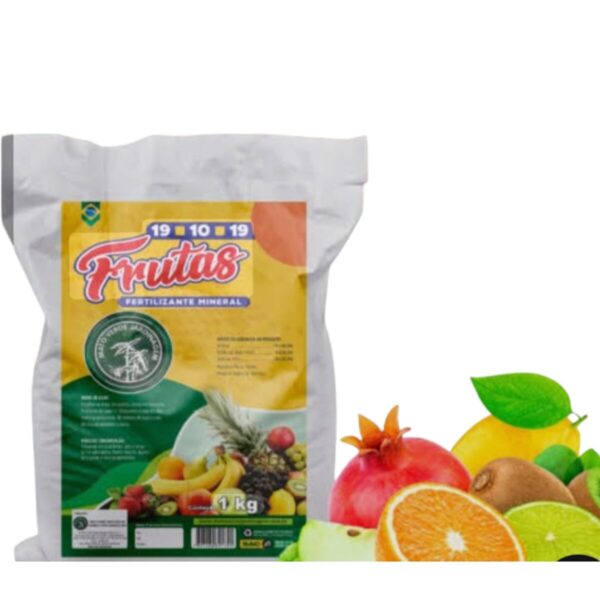 Fertilizante Mineral Frutas 19-10-19 Mato Verde 1kg